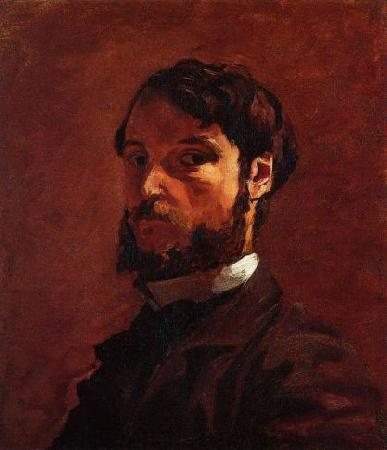 Frederic Bazille Portrait of a Man oil painting image